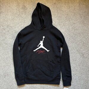BRAND NEW Nike Jumpman Jordan Flight Hoodie - Youth XL, Black